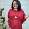 Blusa Ibona T-44/54 Corte Oversize