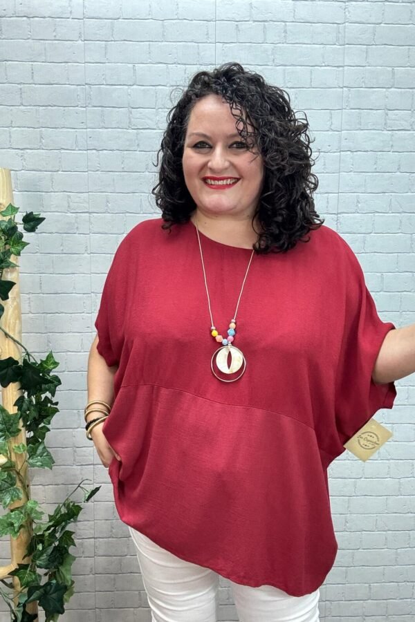 Blusa Ibona T-44/54 Corte Oversize