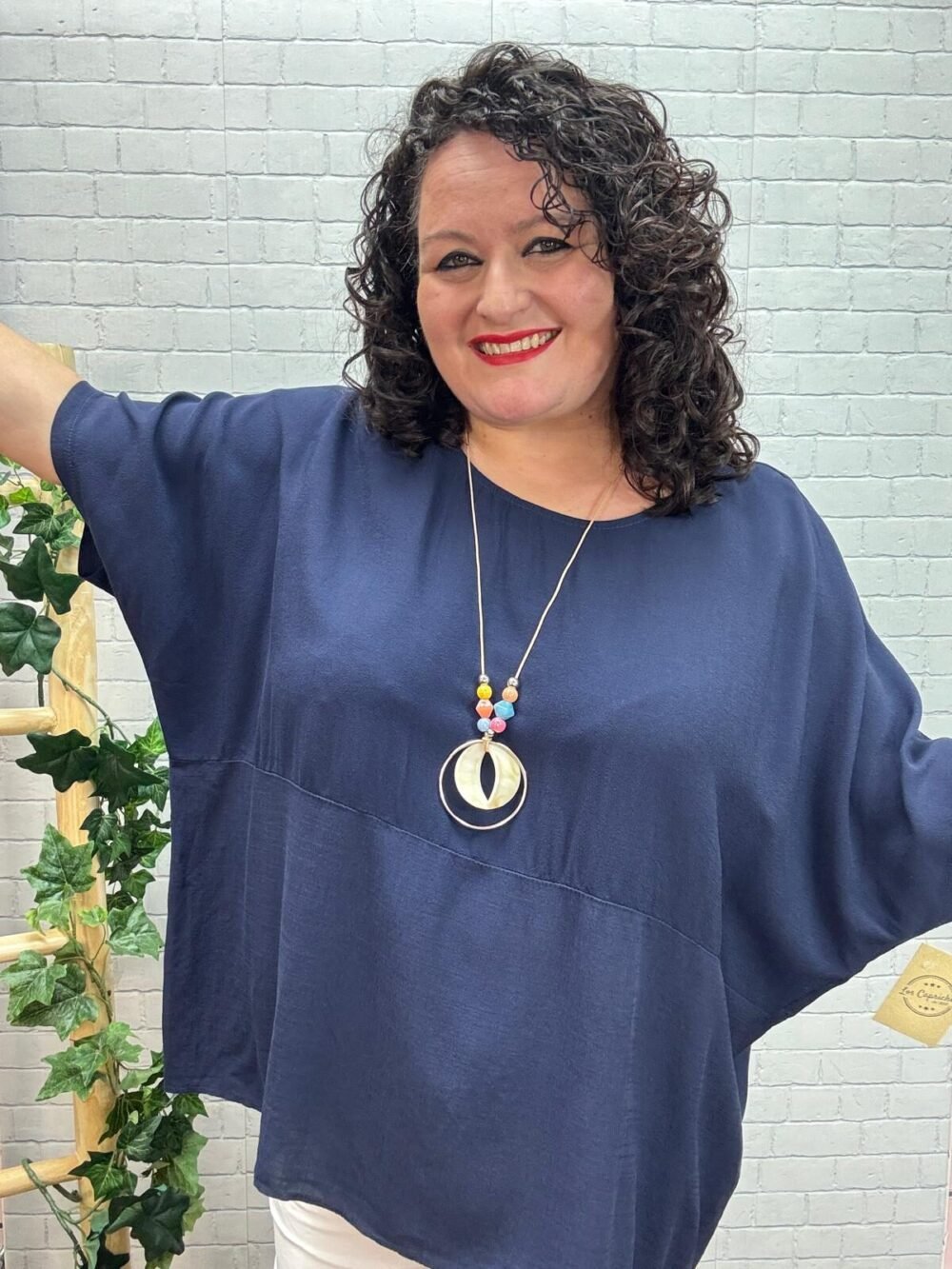Blusa Ibona T-44/54 Corte Oversize