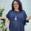 Blusa Ibona T-44/54 Corte Oversize
