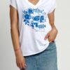 Camiseta WAR IS OVER Aire Retro T-S/L con Calavera en Relieve
