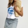Camiseta WAR IS OVER Aire Retro T-S/L con Calavera en Relieve