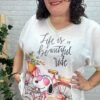 Camiseta Snoopi T-44/52 con Dibujo - Imagen 2