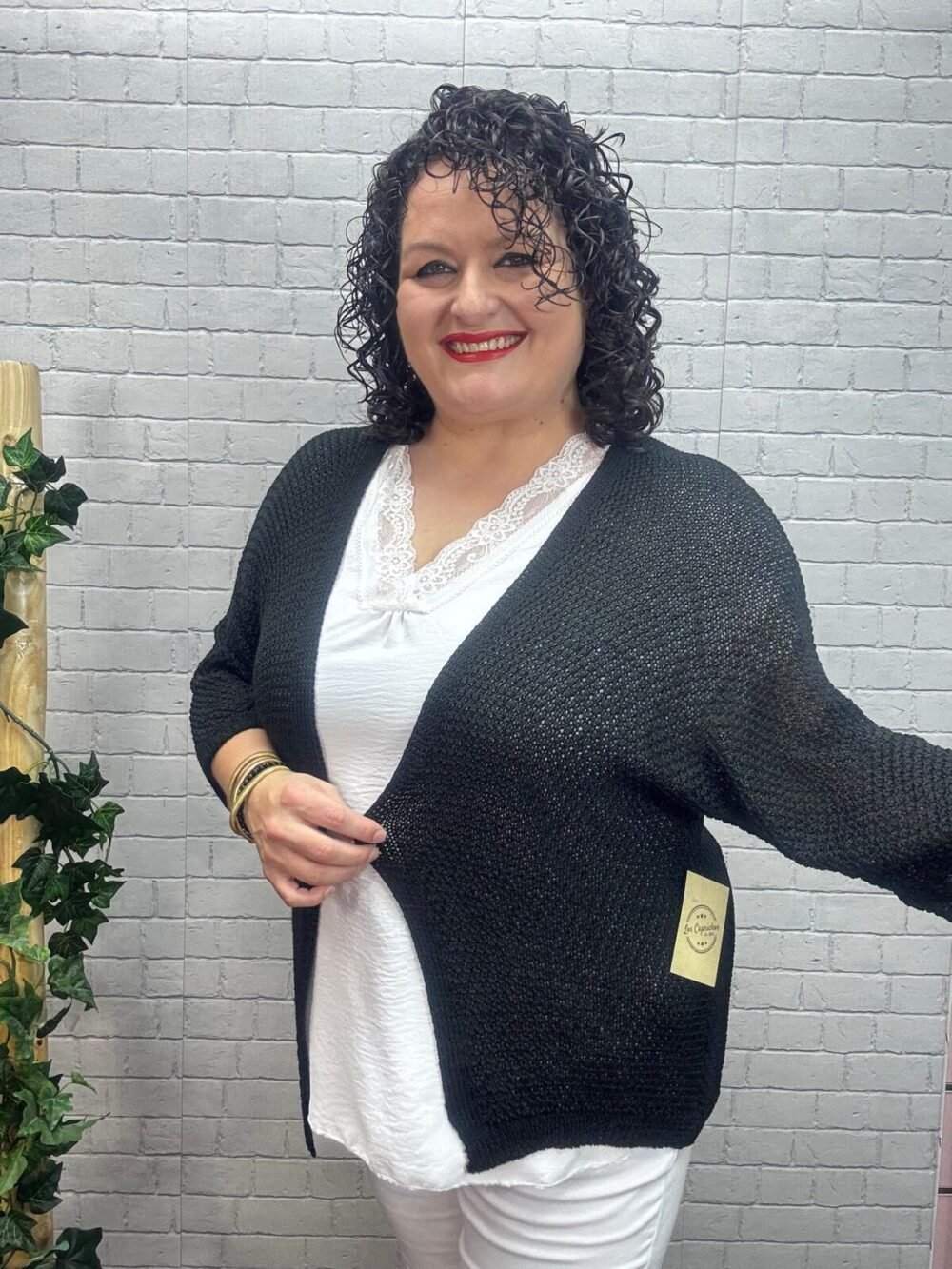 Cardigan Aurelia T-36/52 De Hilo - Imagen 12
