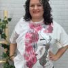 Top Recuerda Anabel Lee T-S/2XL con Volante