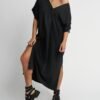 Vestido Kaftán ENAMORATE Aire Retro T-S/M – M/L con Frase