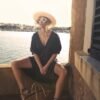 Vestido Kaftán ENAMORATE Aire Retro T-S/M – M/L con Frase