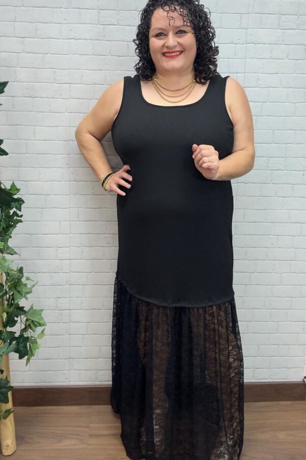 Vestido Lourdes T-44/52 con Encaje