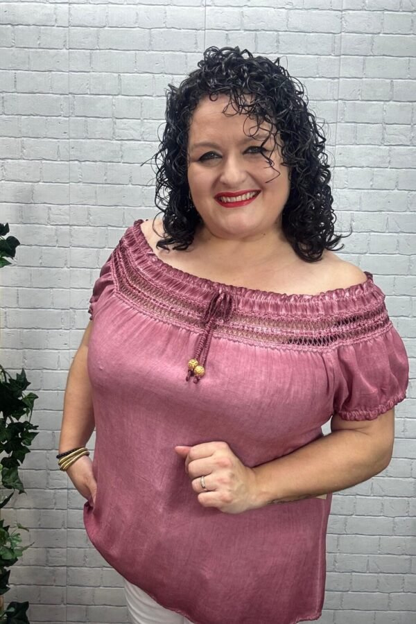 Blusa Elda T-46/52 Estilo Boho