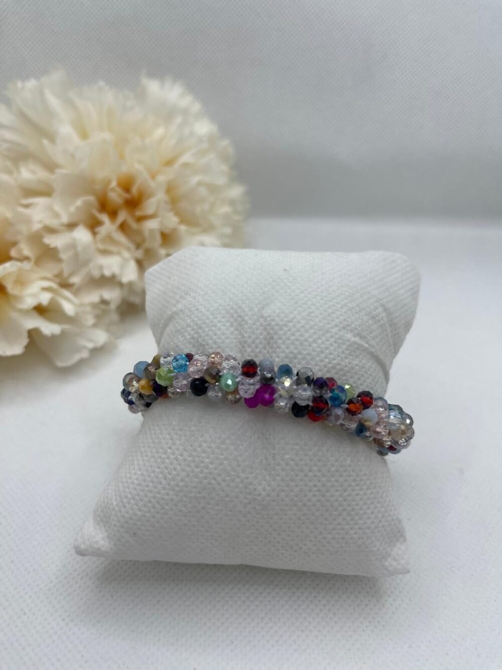 Pulsera Cristal blanco