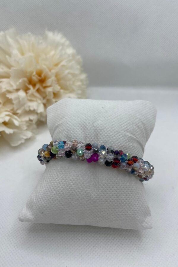 Pulsera Cristal blanco