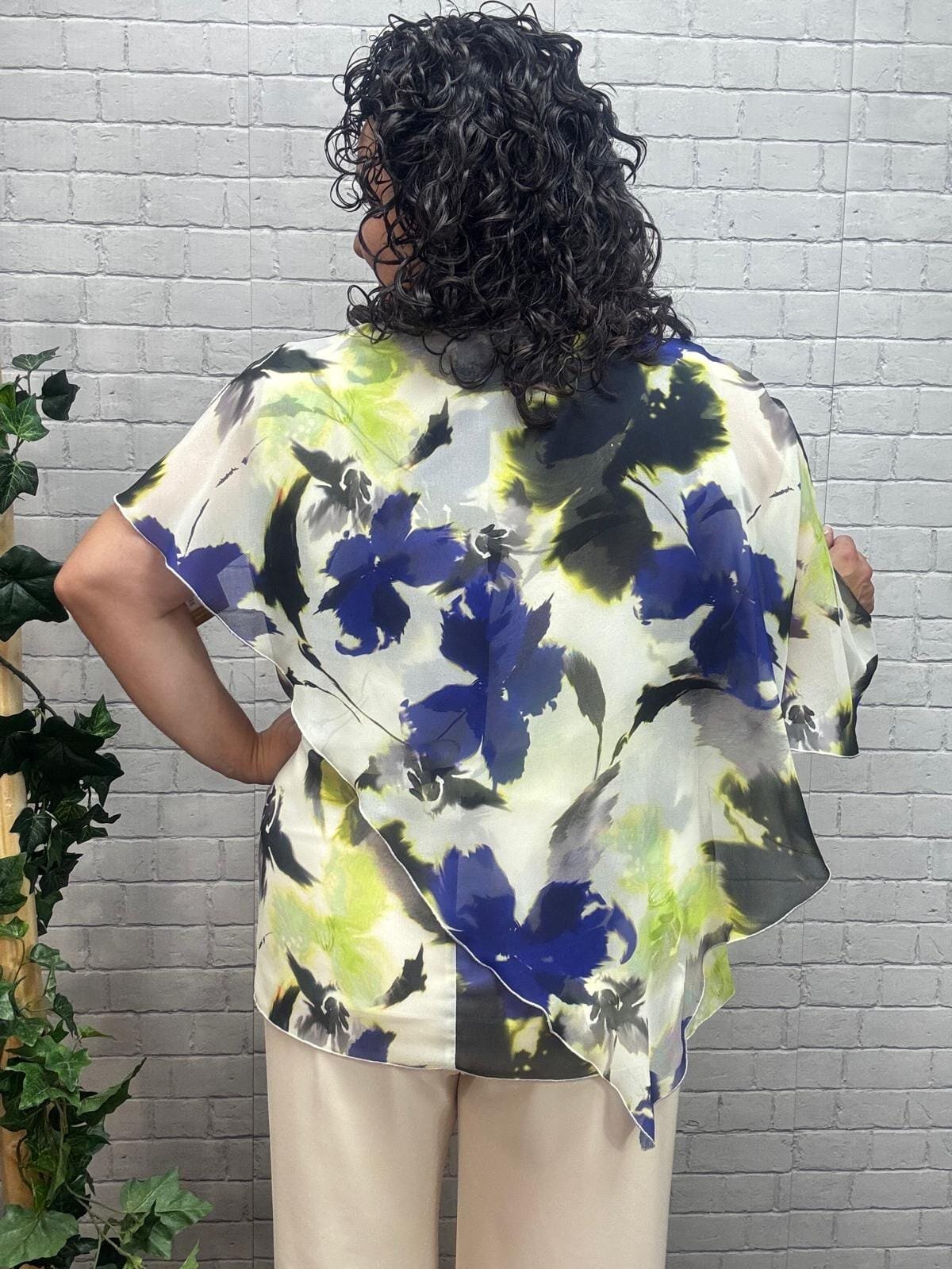 Blusa Nieves klein T-M/3XL De Gasa