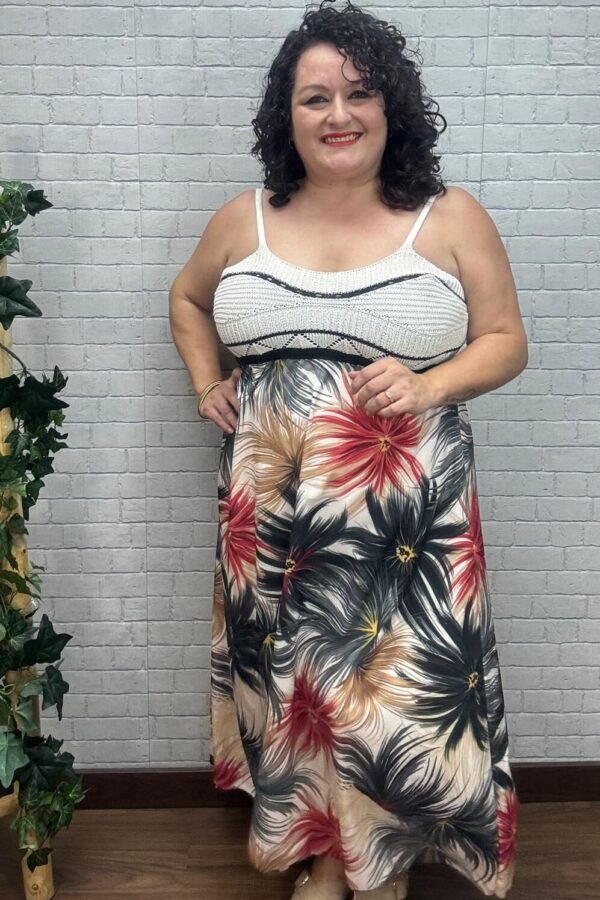 Vestido Neda T-44/54 con Crochet