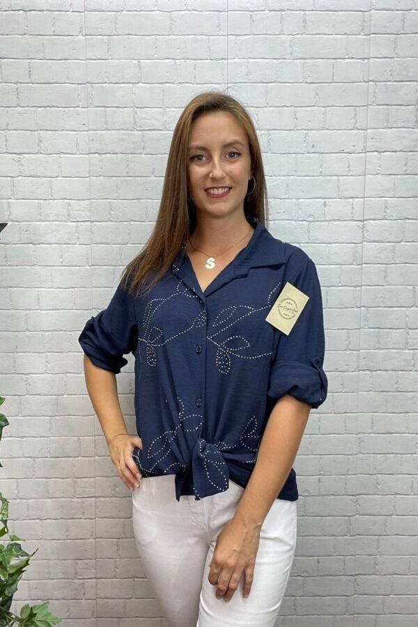 Camisa Geles T-36/44 con Strass