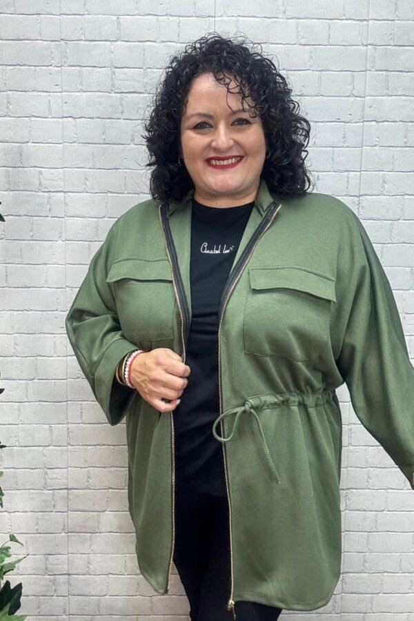 Chaqueta Mónica T-44/56 Con Cordón Ajustable