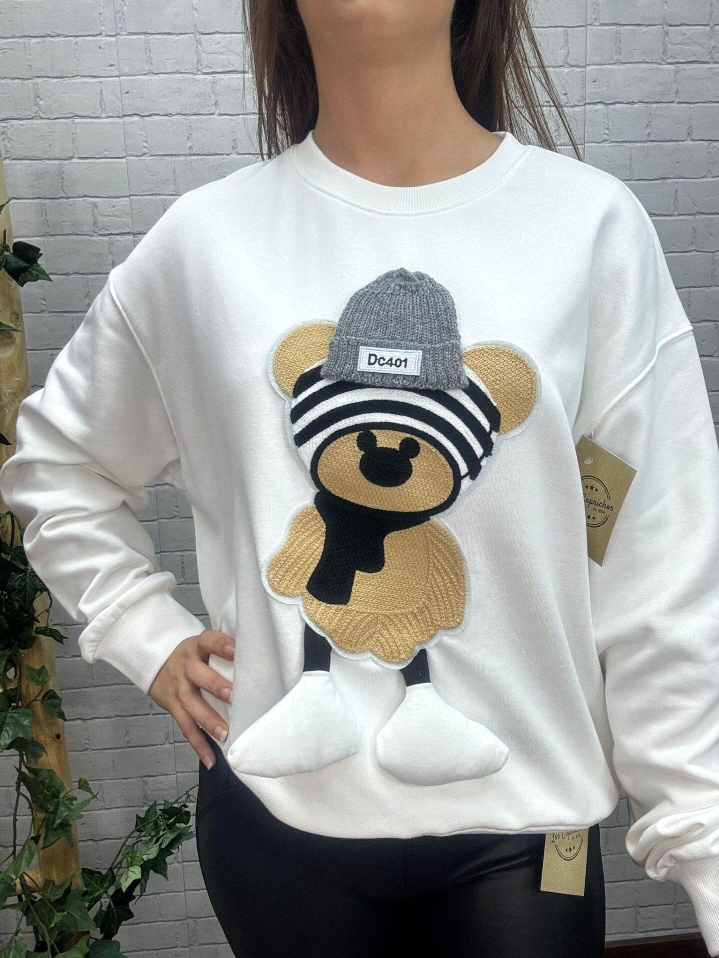 Sudadera Galia T-36/44 con Detalles en Relieve