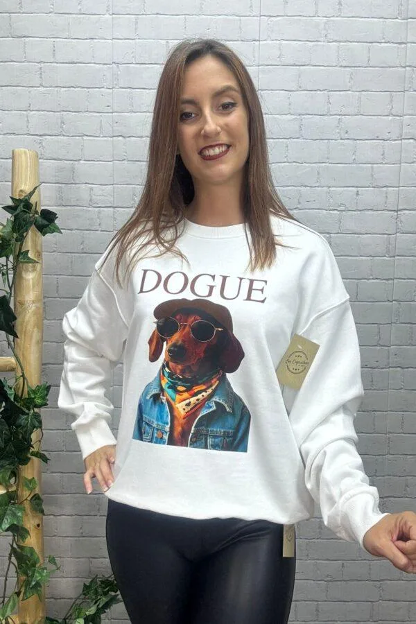 Sudadera Izel T-36/44 Casual con Estampado