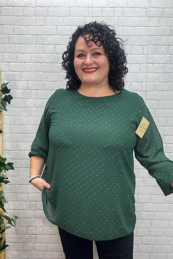 Blusa Petra T-46/54 Con Brillo