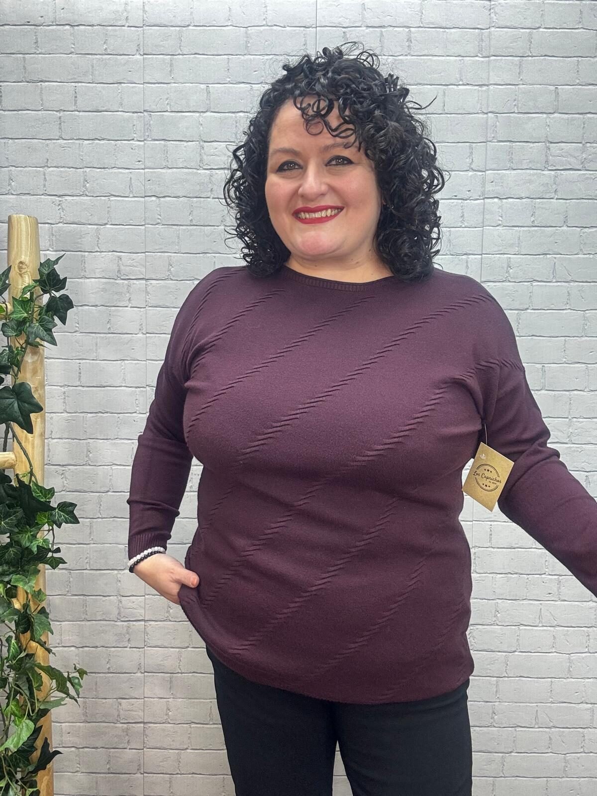 Jersey Amaia T-44/52 Con Dibujo En Relieve