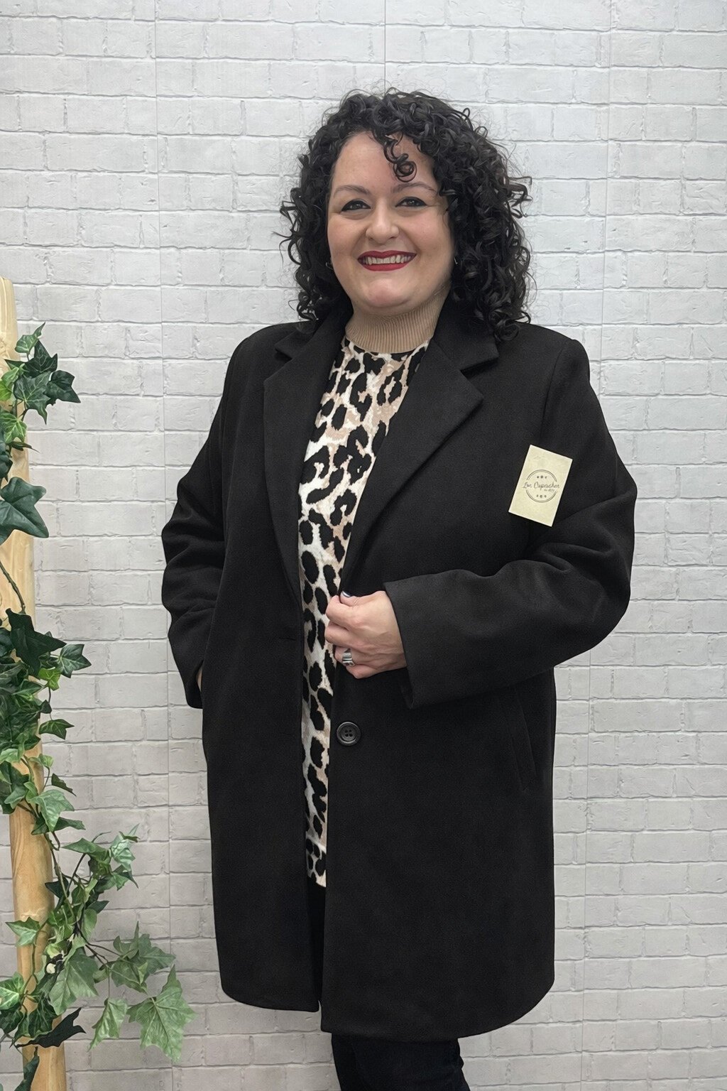 Abrigo Nagore Negro T-XL/3XL De Paño