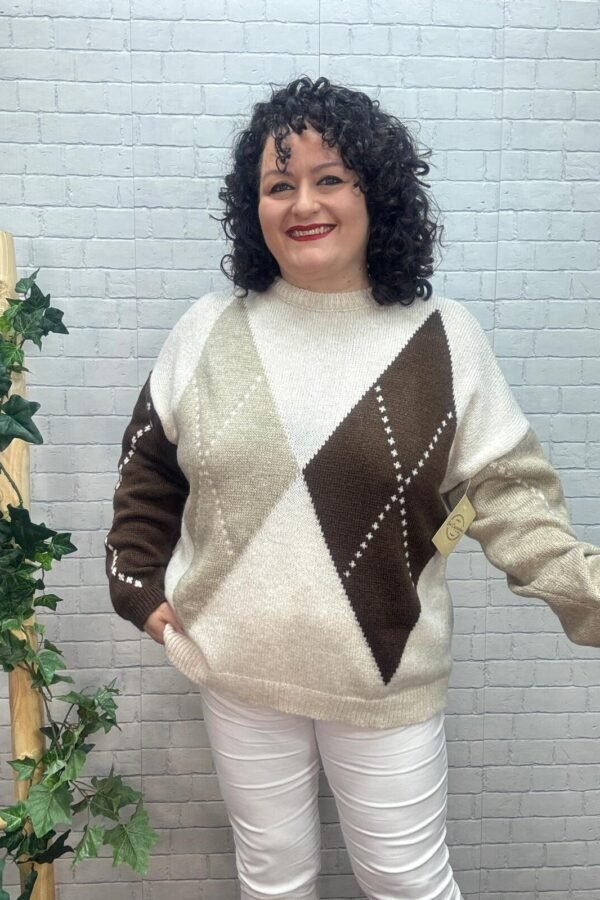 Jersey Raquel T-46/54 Dibujo Geométrico