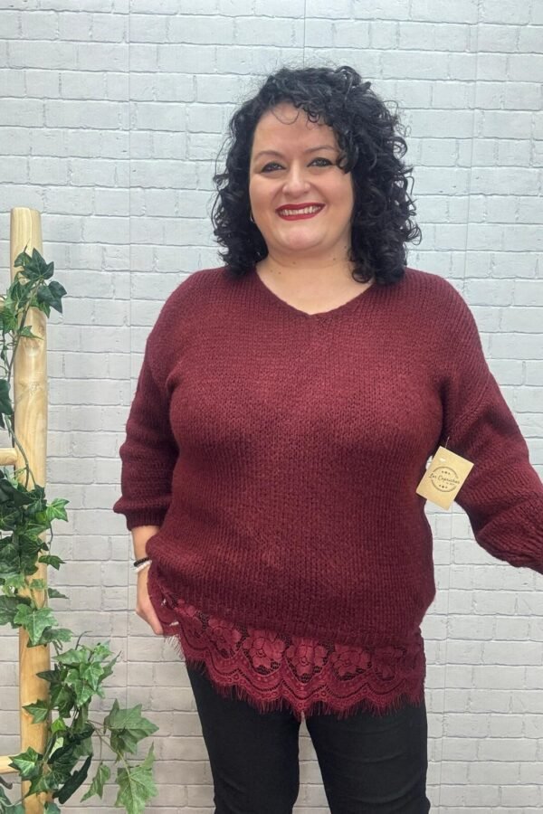 Jersey Valentina T-46/52 Con Puntilla