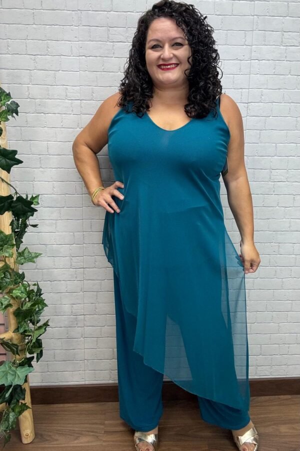 Mono tul oceano Trendy T-M/3XL Asimétrico