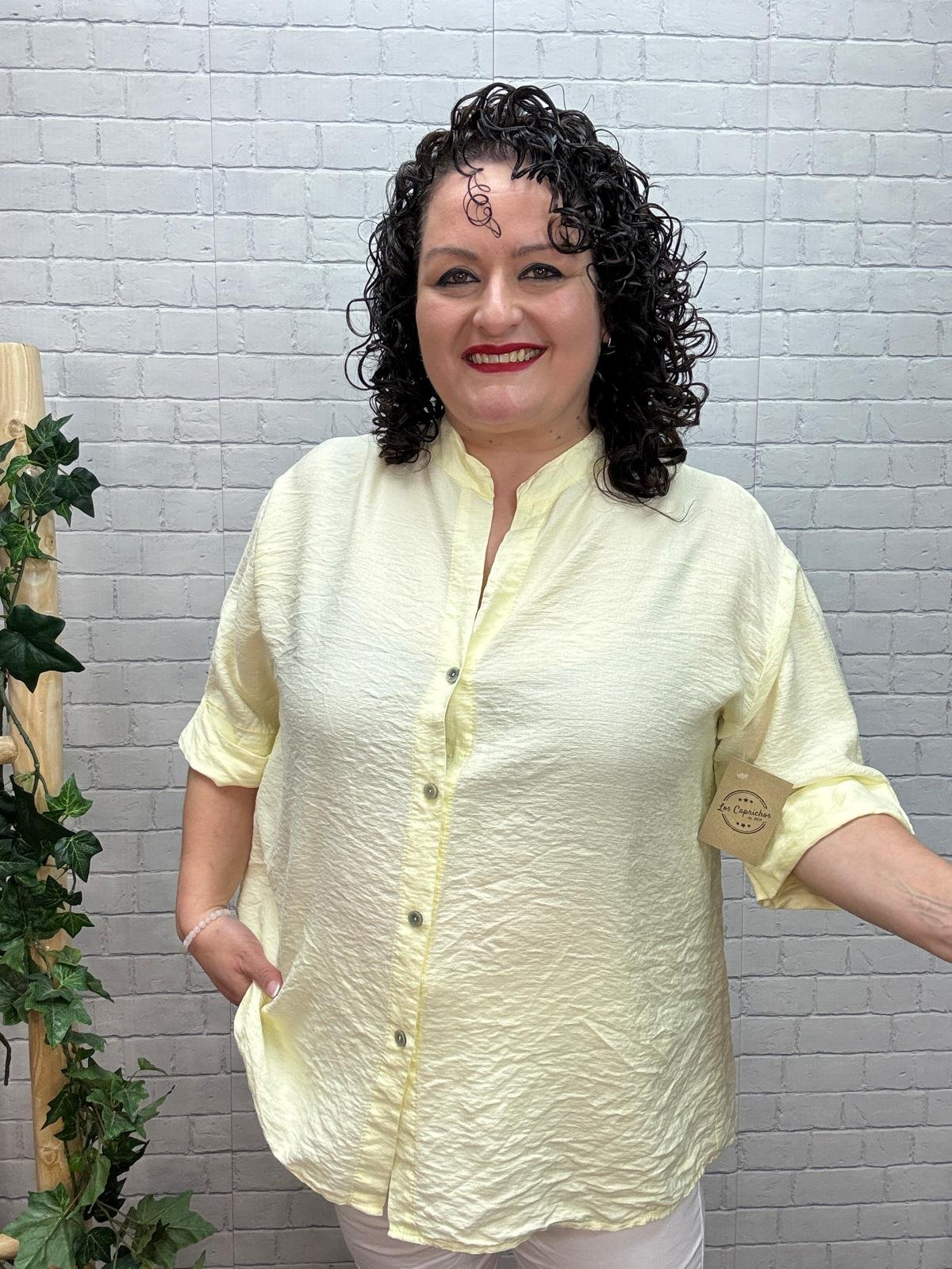 Camisa Agueda Amarillo T-46/52 Fluida