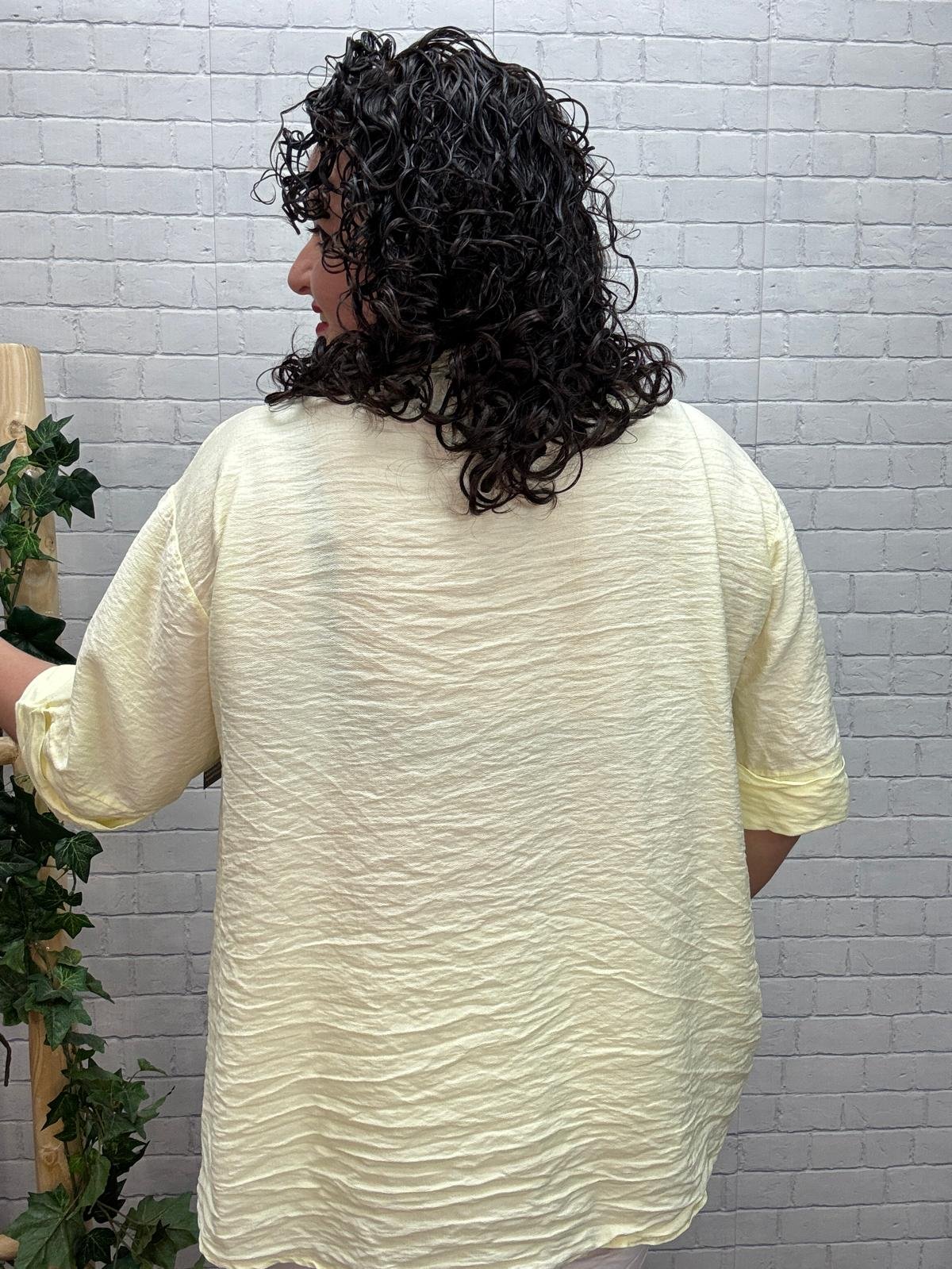 Camisa Agueda Amarillo T-46/52 Fluida