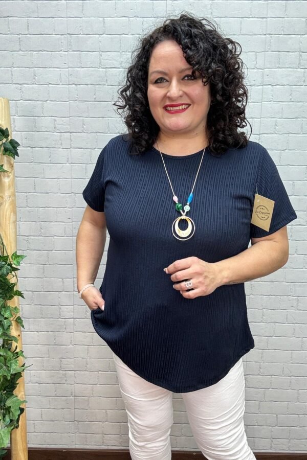 Camiseta Berta Marino T-46/52 Tipo Canalé