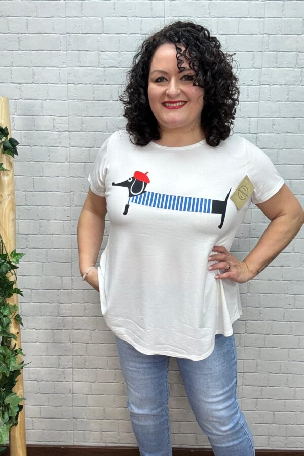 Camiseta Teckel T-46/52 Con Dibujo