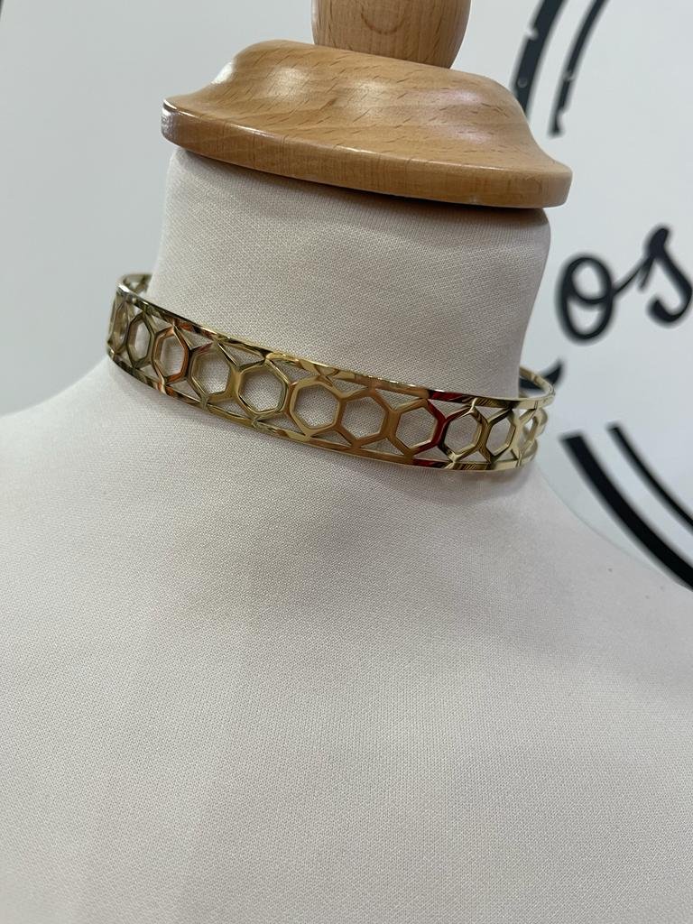 Collar choker C0716 Acero Inoxidable - Imagen 2