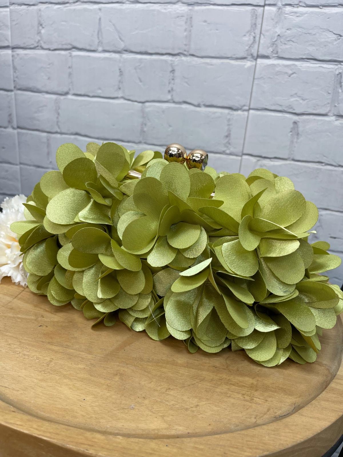 Bolso Fiesta Flor Lima CV1A272 Con Volumen