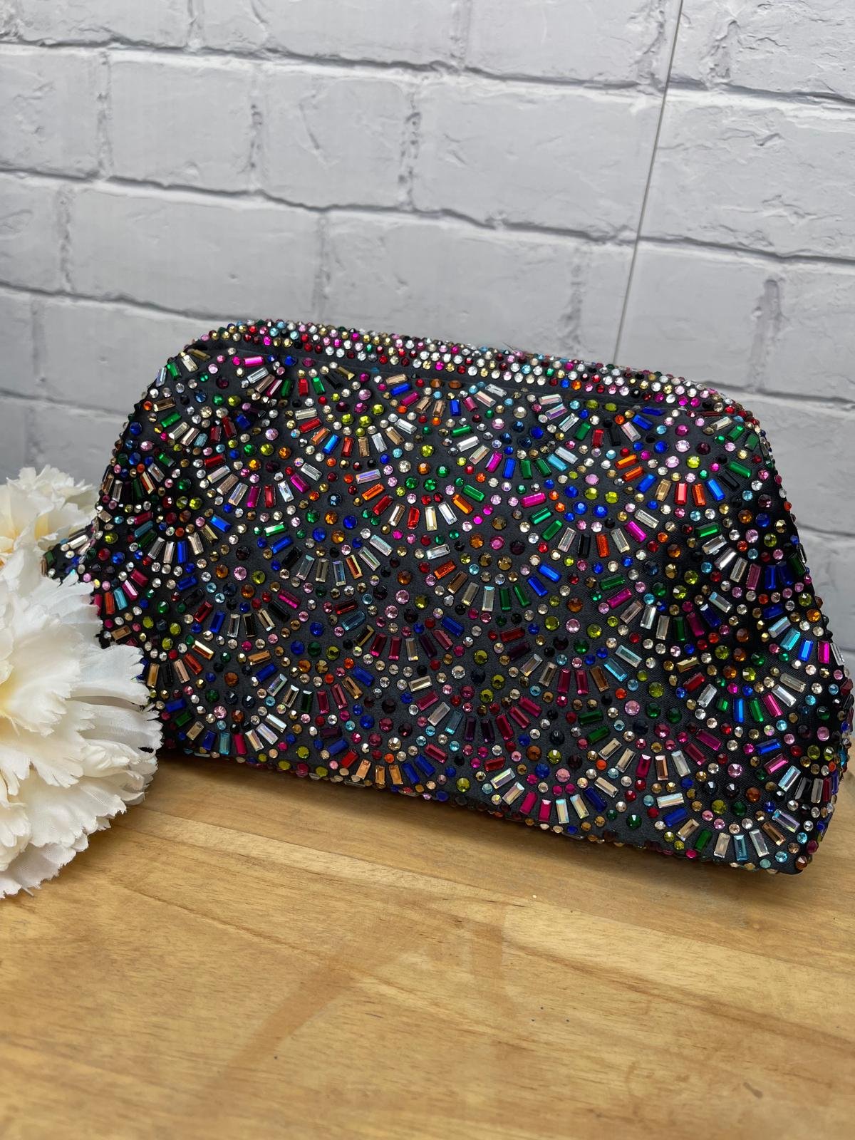 Bolso Fiesta Fucsia ML240815 Tipo Mosaico