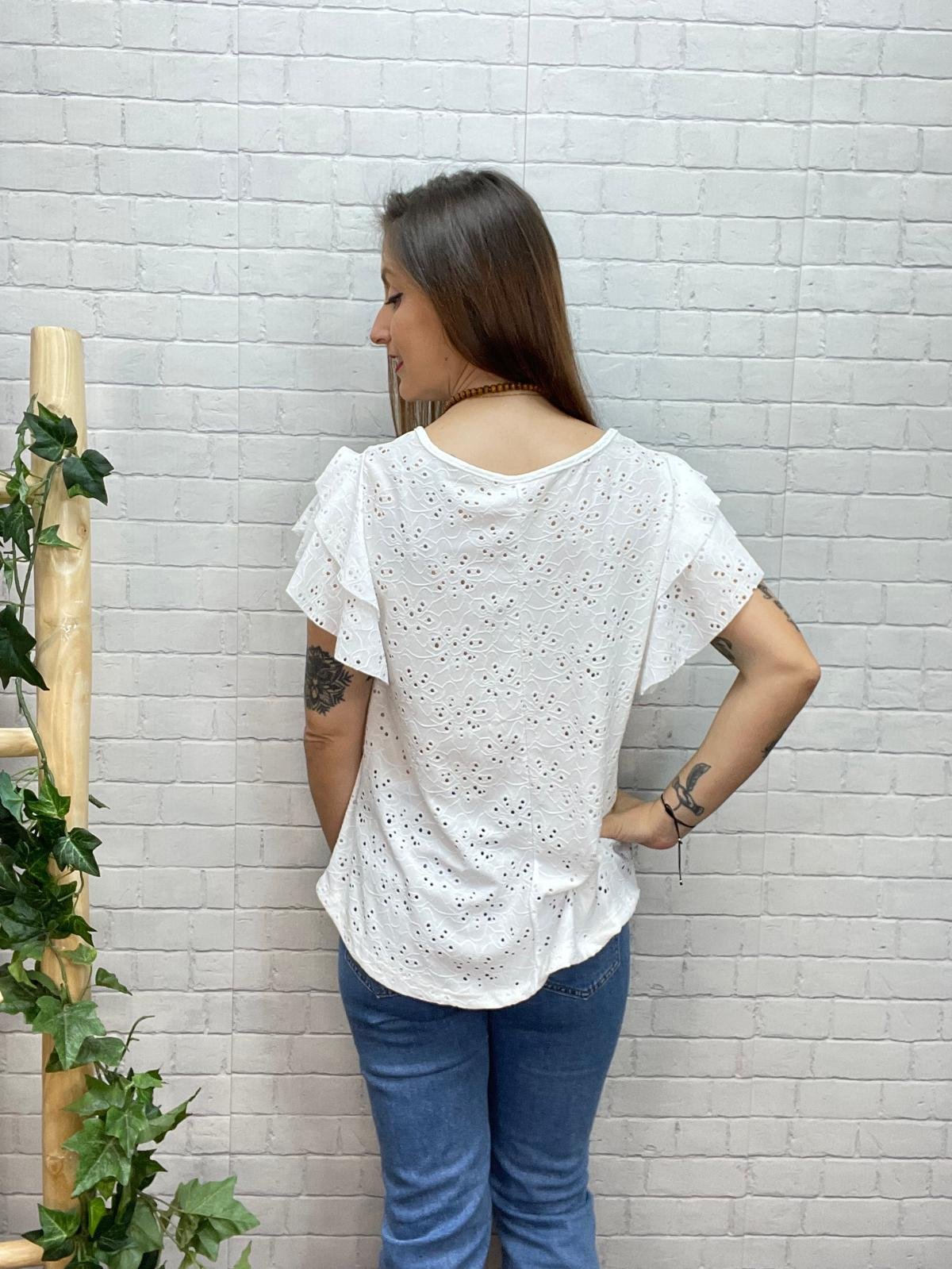 Camiseta Yera Blanco T-36/48 Calada