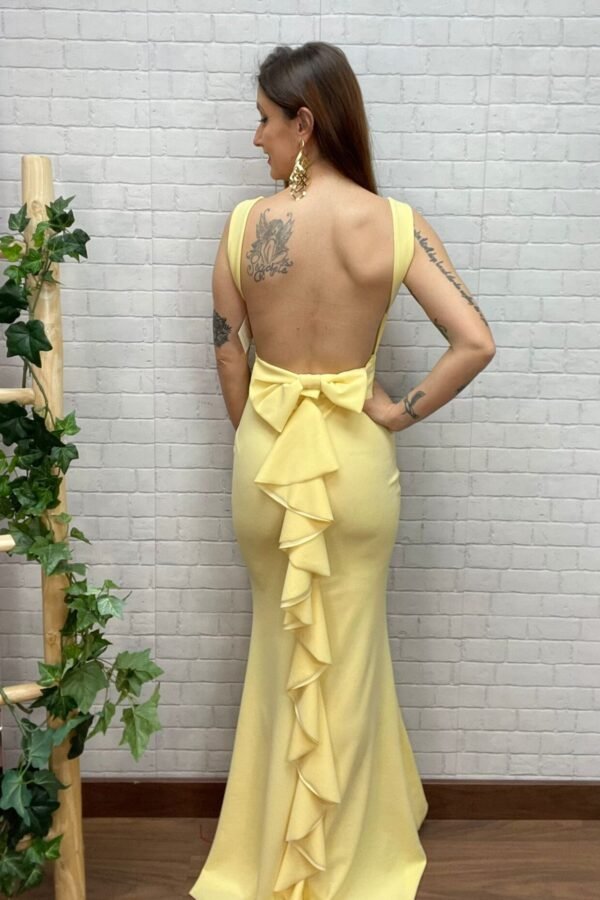 Vestido Ariel Amarillo