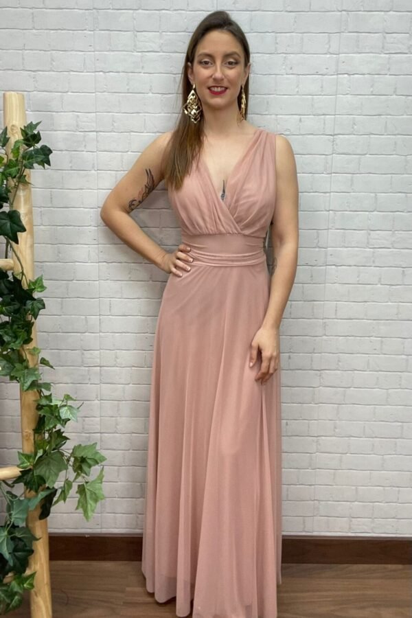 Vestido Morgana Rosa