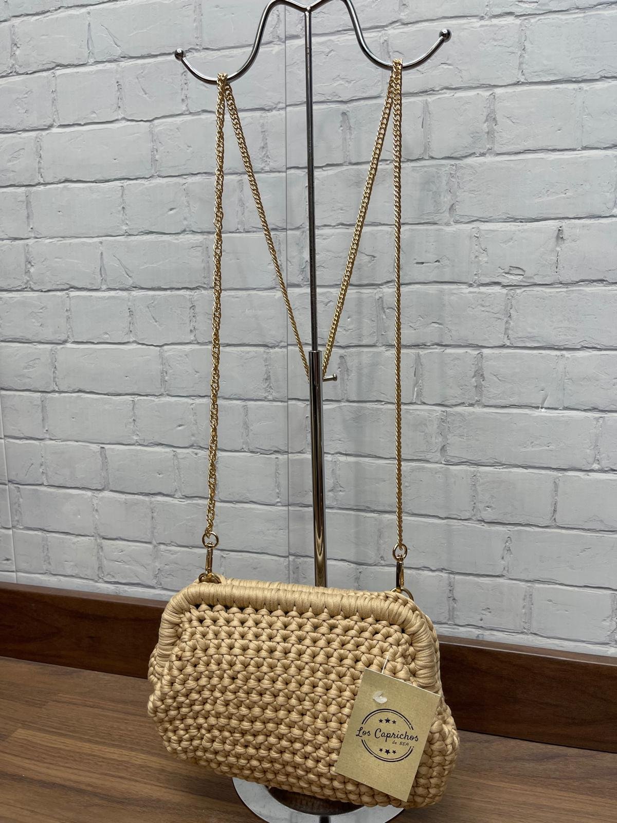 Bolso Natural 5111 Tipo Crochet