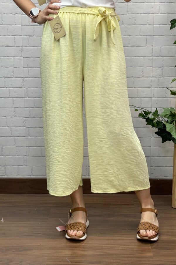 Pantalón Fabi Amarillo T-36/48 Tipo Culotte