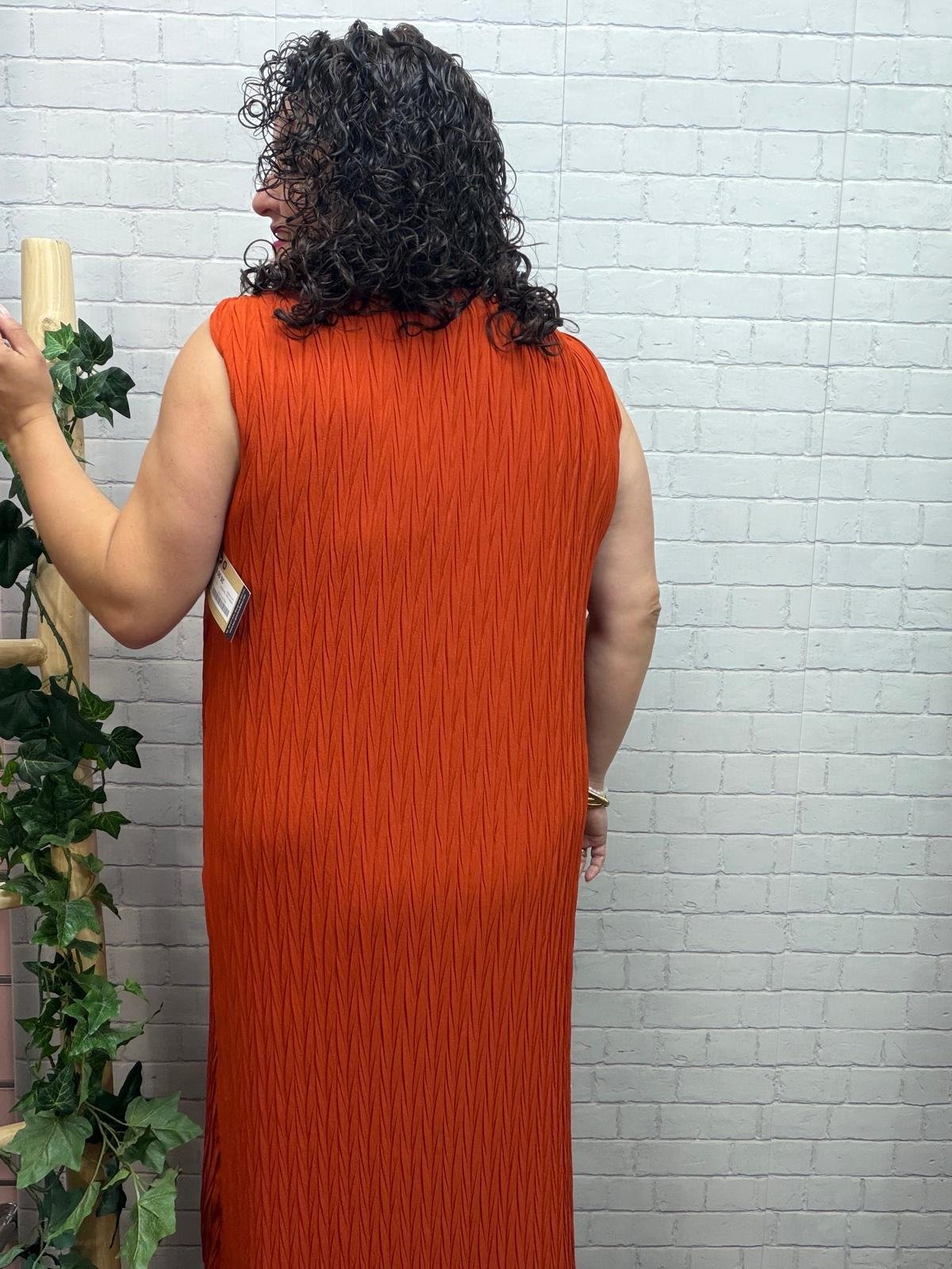 Vestido Vero Teja - Imagen 3