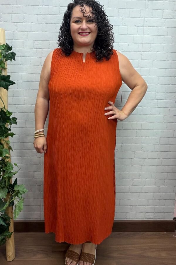 Vestido Vero Teja