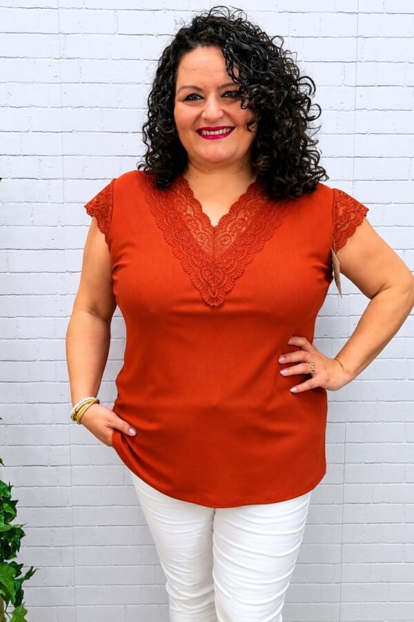Camiseta Vero Teja T-46/54 De Canalé