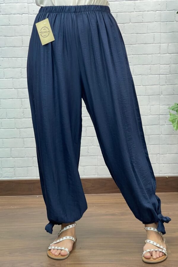 Pantalón Cinta Marino T-36/52 Con Lazo