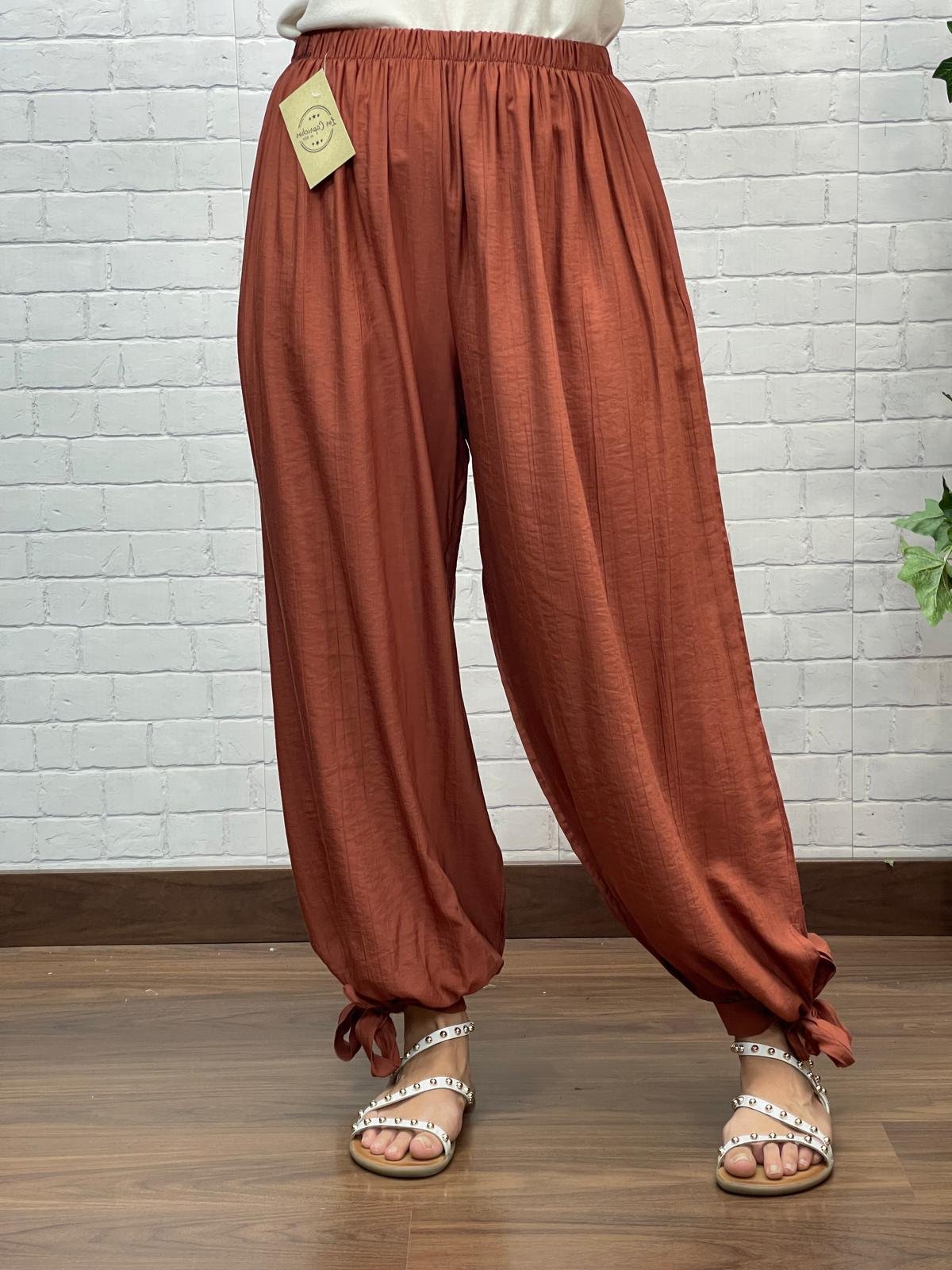 Pantalón Cinta Teja T-36/52 Con Lazo